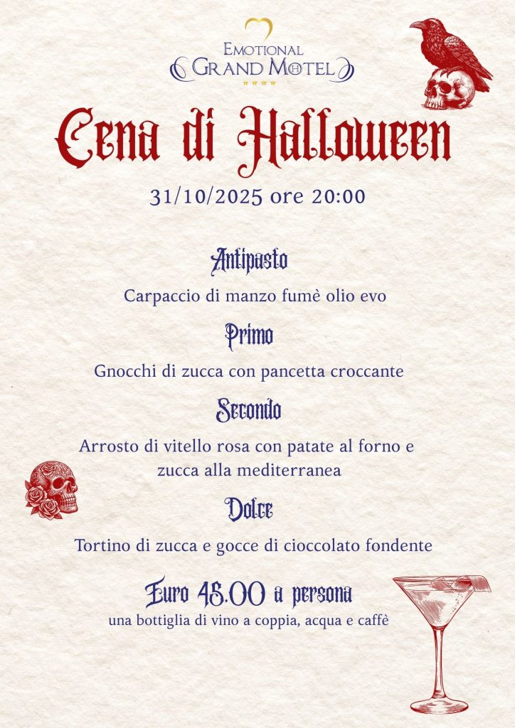 MENU HALLOWEEN