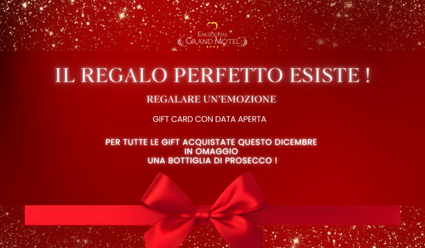 GIFT CARD HOTEL EMOTIONAL GRAND MOTEL BORGOMANERO NOVARA